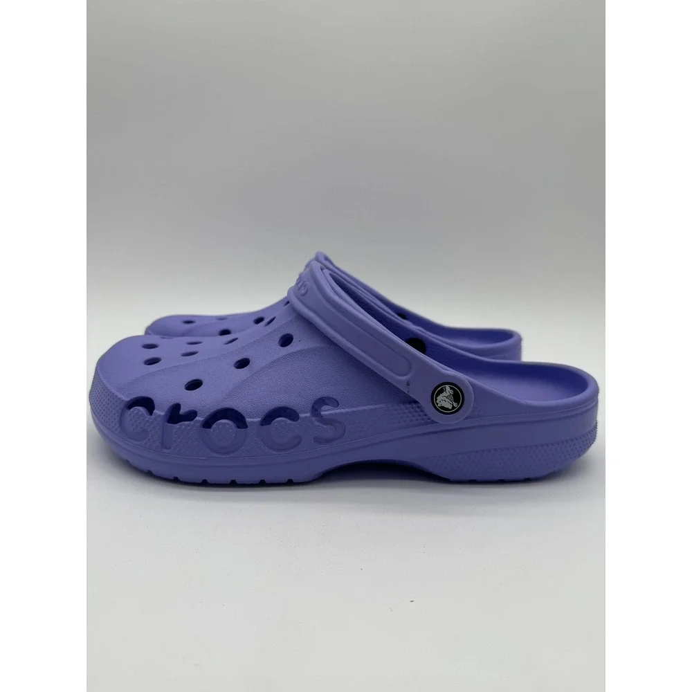 Crocs Classic Clog Purple Slip On Unisex Clogs Men's 12 Women's 14